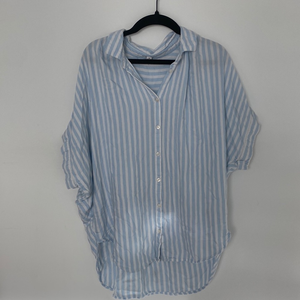 Striped Button Down Shirt